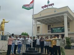 आरंग के राजीव भवन में धूमधाम से मनाया गया भारतीय युवा कांग्रेस का स्थापना दिवस