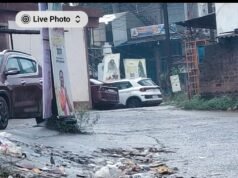 जय स्तंभ चौक के पास सड़क पर पसरी गंदगी, जिम्मेदार मौन!