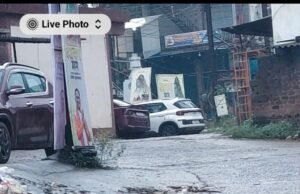 जय स्तंभ चौक के पास सड़क पर पसरी गंदगी, जिम्मेदार मौन!
