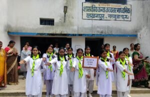 छात्राओं ने ली पद एवं गोपनीयता की शपथ क्लब, सोसायटी की जिम्मेदारियों से हुए अवगत।।