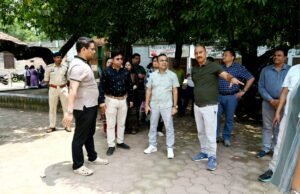 कलेक्टर-एसपी ने स्वतंत्रता दिवस समारोह की तैयारियों का लिया जायजा