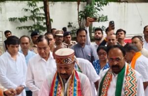 भारतीय जनता पार्टी रायपुर ने किया ध्वजारोहण – रमेश ठाकुर