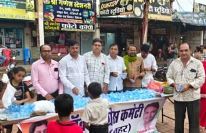 लोधी समाज द्वारा निकाली गई वीरांगना अवंती बाई लोधी जयंती शोभायात्रा का कांग्रेस पार्टी ने किया भव्य स्वागत