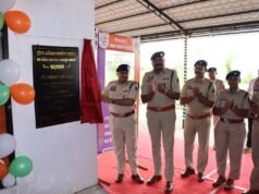 पुलिस महानिरीक्षक ने किया सक्ती जिले का दौरा, थाना डभरा और एसपी कार्यालय का निरीक्षण