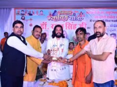 कांवड़ यात्रा में उमड़ा जनसैलाब, गुरु खुशवंत साहेब के नेतृत्व में आगे बढ़ा सामाजिक सद्भाव का कारवां, समोदा में डॉ. रमन सिंह ने बढ़ाया कांवड़ियों का उत्साह