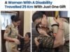 25 किलोमीटर का सफर तय कर SP के ऑफिस पहुंची दिव्यांग महिला, शिकायत नहीं बल्कि शुक्रिया कहने आई