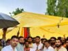 युवा कांग्रेस का हौसला, उरगा चौक में जर्जर सड़क को लेकर जोरदार आंदोलन