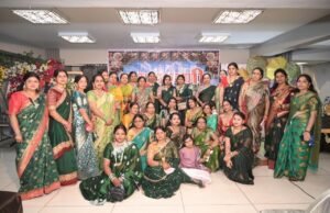 कोरबा में मिथिला समाज की महिलाओं ने धूमधाम से मनाया सावन मिलन समारोह