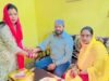 कुसमुंडा में धूमधाम से मनाया गया रक्षाबंधन, भाजपा नेताओं ने लिया बहनों से आशीर्वाद