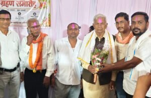 नगर पंचायत आमदी के नव मनोनीत एल्डरमैनों का शपथ ग्रहण समारोह संपन्न, जनपद सदस्य कीर्तन मीनपाल ने दी शुभकामनाएं