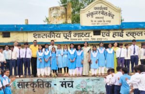 खमतराई हाई स्कूल में बाल कैबिनेट का लोकतांत्रिक प्रक्रिया से हुआ गठन