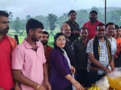 आस्था के आगे फीका पड़ा बारिश और उफनती नदी का सैलाब, 20 किमी कांवड़ यात्रा में गूंजा हर-हर महादेव