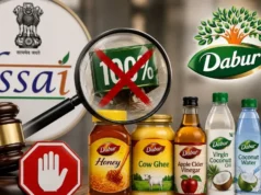 FSSAI का डाबर पर बड़ा एक्शन: ‘100% प्योर’ और ‘100% नेचुरल’ दावों वाले उत्पादों की बिक्री पर लगाई रोक