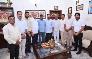 भू-विस्थापितों की समस्याओं को लेकर केंद्रीय कोयला मंत्री से मिले विधायक प्रेमचंद पटेल