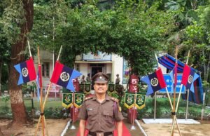 NCC अधिकारी नीरज साहू की रैंक सेरेमनी, राष्ट्रसेवा के संकल्प को मिली नई पहचान