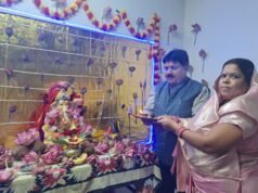 श्रद्धा और परंपरा के 53 वर्ष: कोसीर में बनज परिवार में बेटे के जन्म से विराज रहे हैं विघ्नहर्ता गणेश …