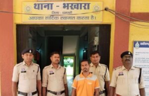 पत्नी की हत्या कर आत्महत्या का रूप देने की कोशिश आरोपी पति गिरफ्तार