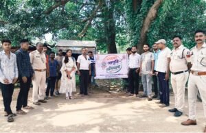 साइबर जागृति अभियान संकल्प लेकर सरसीवा पुलिस ने लोगों को लगातार कर रहे जागरूक