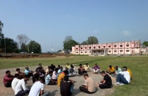 राष्ट्रीय स्वयं सेवक संघ शाखा विस्तार को लेकर, निमित्त अभ्यास वर्ग का आयोजन।