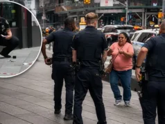 Times Square में खूनी हमला: 20 सेकंड में दो लोगों पर चाकू से वार, महिला की मौत; पुलिस की गोली से हमलावर भी ढेर