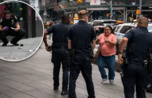 Times Square में खूनी हमला: 20 सेकंड में दो लोगों पर चाकू से वार, महिला की मौत; पुलिस की गोली से हमलावर भी ढेर