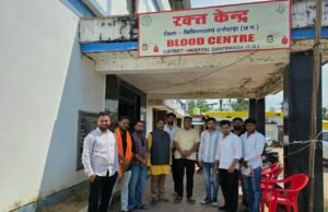 प्रधानमंत्री नरेन्द्र मोदी व प्रदेश अध्यक्ष किरण देव के जन्मदिन पर युवा मोर्चा ने किया रक्तदान शिविर का आयोजन