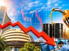 शेयर बाजार में फिर कोहराम! Sensex 900 अंक टूटा, Nifty 300 अंक लुढ़का; Crude Oil और FII बिकवाली ने बढ़ाई चिंता