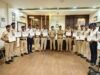श्रीमद्भागवत कथा में लाखों की भीड़ को संभालने वाले पुलिस अधिकारी- कर्मचारियों का SP ने बढ़ाया हौसला