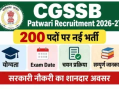 छत्तीसगढ़ में पटवारी भर्ती का बड़ा ऐलान! 200 पदों पर निकलेगी सीधी भर्ती, युवाओं के लिए नौकरी का सुनहरा मौका