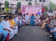 सेवा संकल्प अभियान के तहत माता राजमोहनी देवी वार्ड में हुआ वृहद वृक्षारोपण