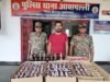 अवैध शराब के खिलाफ आवापल्ली पुलिस की बड़ी कार्रवाई, 37 लीटर से ज्यादा अंग्रेजी शराब और बीयर जब्त