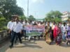 “वोट चोरी” के खुलासे और मुख्य निर्वाचन आयुक्त की गिरफ्तारी की मांग को लेकर जांजगीर-चांपा में कांग्रेस का उग्र प्रदर्शन, कलेक्टोरेट का किया गया घेराव
