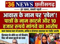 आवास के नाम पर ‘खेल’! पात्रों के नाम काटने और 10 हजार रुपये मांगने का आरोप