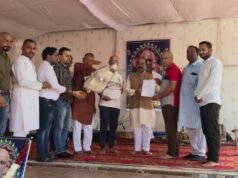 स्व. देवराम सोन के नेत्रदान व देहदान के लिए उपमुख्यमंत्री अरुण साव ने किया परिवार का सम्मान