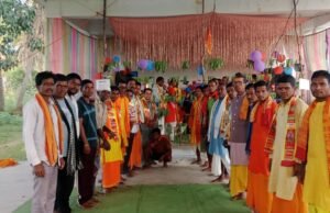 कोपरा गांव में कृष्ण जन्माष्टमी पर निकली भव्य कलश यात्रा एवं रैली