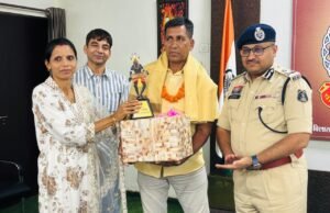 नगर सैनिक श्री व्यासनारायण जायसवाल की सेवानिवृत्ति पर बिलासपुर रेंज कार्यालय में गरिमामय विदाई समारोह का आयोजन