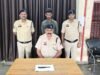 धारदार हथियार लेकर टॉकिंज़ के कर्मचारी को डराने वाला आरोपी चढ़ा कोतवाली पुलिस के हत्थे