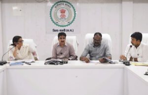 केंद्रीय मंत्री श्री शिवराज सिंह चौहान के प्रस्तावित कार्यक्रम की तैयारियों का संभागायुक्त श्री सुनील जैन ने लिया जायजा