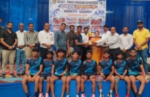 सेक्टर स्तरीय पुरुष कबड्डी प्रतियोगिता का ख़िताब, डी पी कालेज ने साइंस कालेज बिलासपुर को 5 अंको से हराकर जीता सेक्टर स्तरीय कबड्डी प्रतियोगिता का ख़िताब