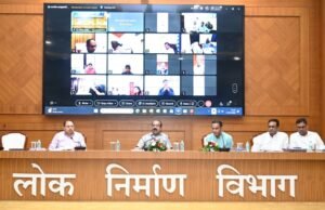 बारिश में खराब सड़कों पर उप मुख्यमंत्री श्री अरुण साव ने जताई नाराजगी, 15 अक्टूबर तक सुधारने के दिए निर्देश