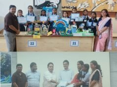 अरुंधती देवी विद्यालय के इन छात्राओं ने विज्ञान प्रदर्शनी में मारी बाजी