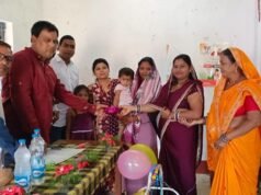 सेवा संकल्प अभियान के तहत जिले के आंगनबाड़ी केन्द्रों में आयोजित हुआ ‘आंगन मिलन सेवा’ कार्यक्रम