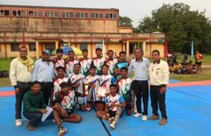 परिक्षेत्र स्तरीय कबड्डी में पाली महाविद्यालय ने हासिल किया उपविजेता स्थान