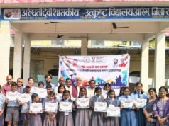 सेवा संकल्प अभियान: विकासखंड स्तरीय चित्रकला और भाषण प्रतियोगिता में बच्चों ने रंगों और शब्दों से उकेरी ‘विकसित भारत’ की तस्वीर
