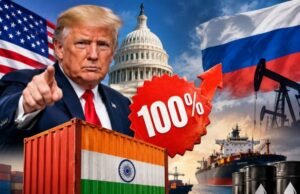रूस-ईरान से तेल खरीदने वाले देशों पर 100% तक टैरिफ का कानून, ट्रंप ने किया साइन; भारत भी दायरे में