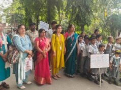 दिव्य ज्योति के विशेष बच्चों के खेल मैदान पर निर्माण को लेकर उठे सवाल