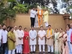 गांधी जयंती एवं लाल बहादुर शास्त्री जयंती पर भाजपा ने किया नमन