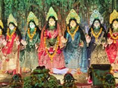 केशकाल में माता के नौ स्वरूपों की प्रतिमा बनी आकर्षण का केंद्र, 35 वर्षों से शिव मंदिर परिवार निभा रहा परंपरा