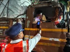 यातायात पुलिस की कार्रवाई — 66 प्रकरणों में समन शुल्क की कार्यवाही