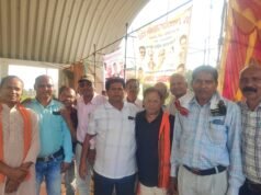 पुरानी पेंशन सत्याग्रह तूता में आरंग के सैकड़ों शिक्षक शामिल